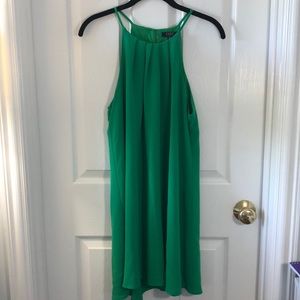 Green Chiffon Dress